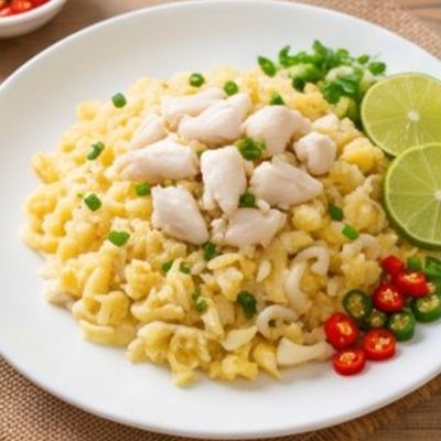 ข้าวผัดปูเนื้อแน่น ใช้ปูม้าสดจากมหาชัย