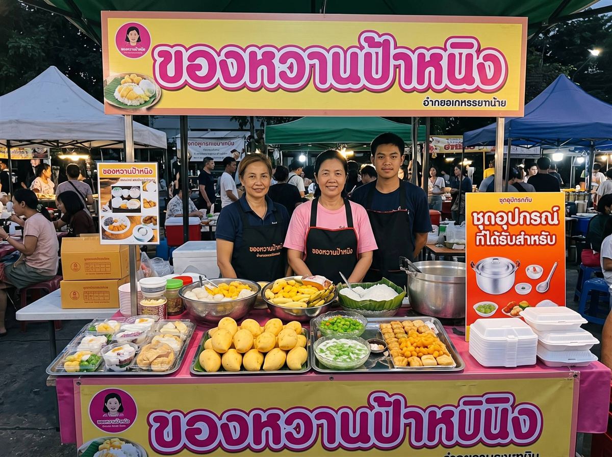 ของหวานป้าหนิง