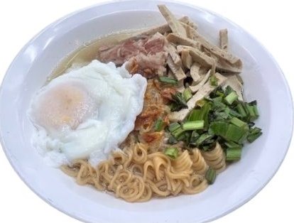 มาม่าญวน + ไข่ตอก