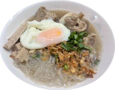 จั๊บญวนธรรมดา + ไข่ตอก