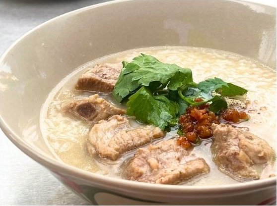 ข้าวต้มกระดูกซี่โครงหมู